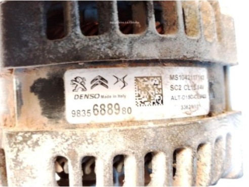9835688980 ALTERNADOR CITROEN C4 III (BA_, BB_, BC_)|Desguaces La Cabaña