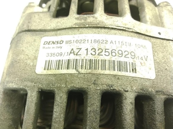 13256929 ALTERNADOR OPEL MERIVA A Limusina (X03)|Desguaces La Cabaña