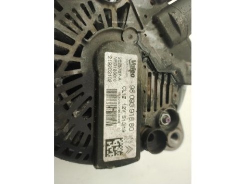9609391880 ALTERNADOR CITROEN C4 CACTUS|Desguaces La Cabaña