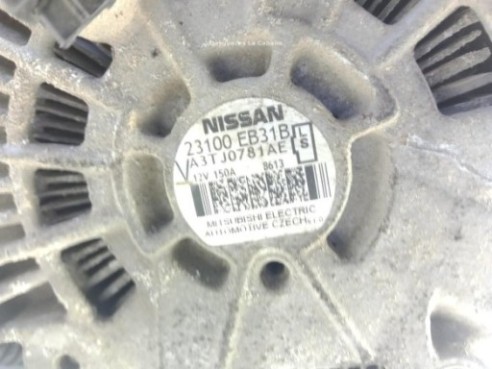 23100EB31B ALTERNADOR NISSAN PATHFINDER III (R51)|Desguaces La Cabaña