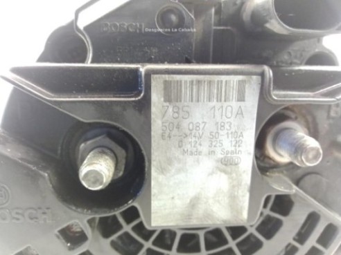 504087183 ALTERNADOR FIAT DUCATO Caja/Chasis (250_, 290_)|Desguaces La Cabaña