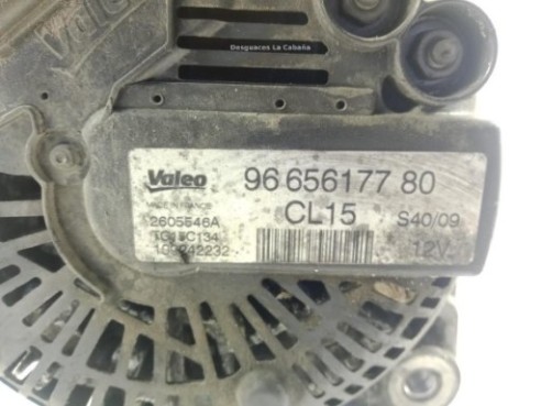 9665617780 ALTERNADOR PEUGEOT 308 (4A_, 4C_)|Desguaces La Cabaña