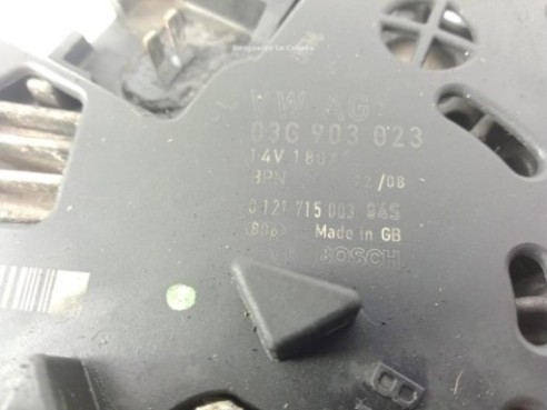 03G903023 ALTERNADOR VW PASSAT (3C2)|Desguaces La Cabaña
