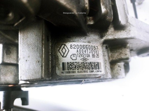 8200660057 ALTERNADOR RENAULT LAGUNA III (BT0/1)|Desguaces La Cabaña