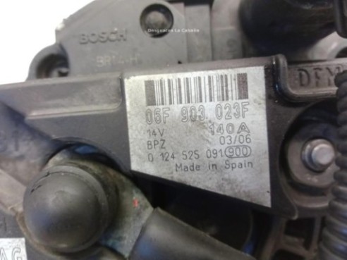 06F903023F ALTERNADOR VW GOLF V (1K1)|Desguaces La Cabaña