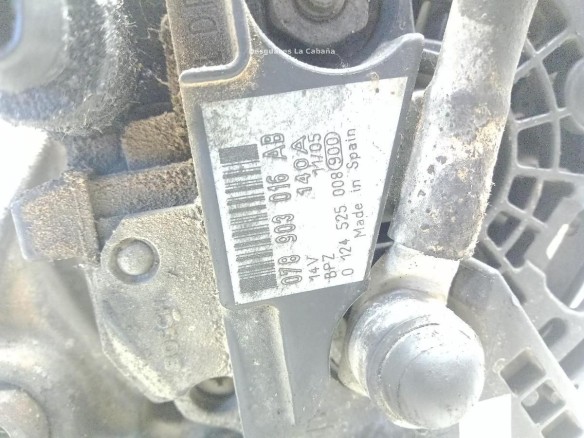 078903016AB ALTERNADOR AUDI A4 (8E2, B6)|Desguaces La Cabaña