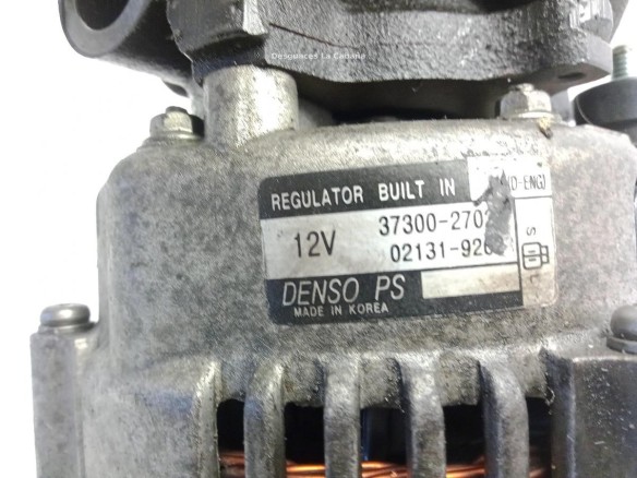 3730027021 ALTERNADOR KIA CARENS III Limusina (UN)|Desguaces La Cabaña