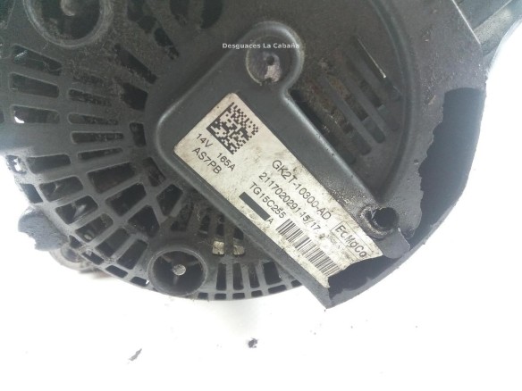 GK2T10300AD ALTERNADOR FORD TRANSIT Furgón|Desguaces La Cabaña