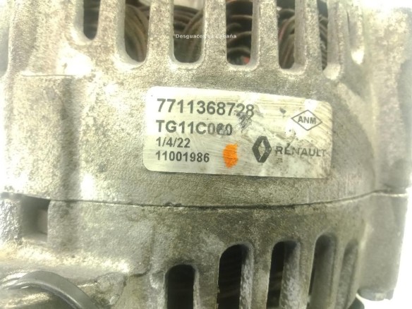7711368728 ALTERNADOR RENAULT MEGANE II (BM0/1_, CM0/1_)|Desguaces La Cabaña