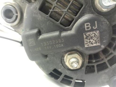 13502583, ALTERNADOR OPEL ASTRA J (P10)|Desguaces La Cabaña