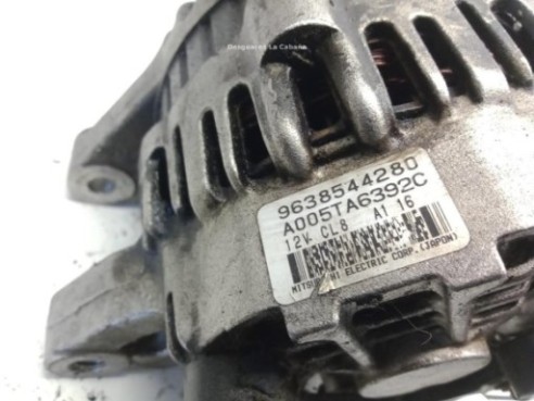 9638544280 ALTERNADOR PEUGEOT 307 (3A/C)|Desguaces La Cabaña