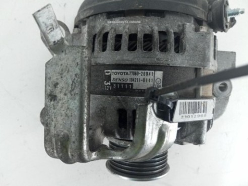 2706026041 ALTERNADOR TOYOTA RAV 4 IV (_A4_)|Desguaces La Cabaña
