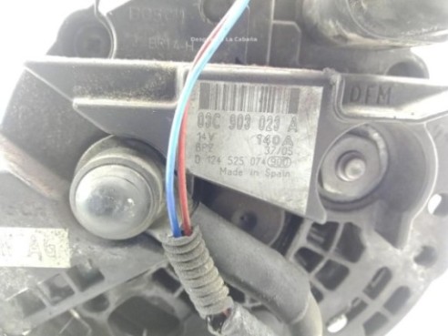 03C903023A ALTERNADOR VW PASSAT (3C2)|Desguaces La Cabaña