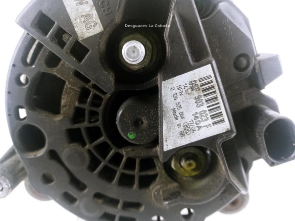 06F903023F ALTERNADOR AUDI A3 (8P1)|Desguaces La Cabaña