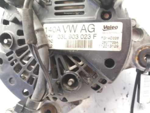 03L903023F ALTERNADOR SEAT LEON (1P1)|Desguaces La Cabaña