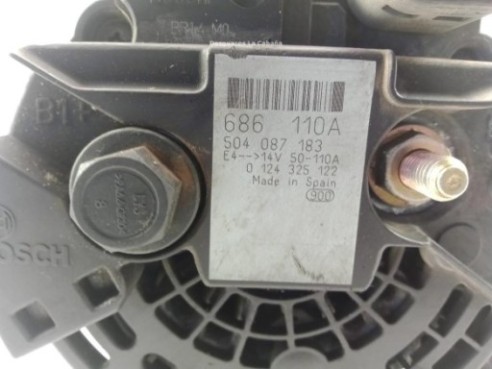 504087183 ALTERNADOR IVECO DAILY IV Furgón/ranchera familiar|Desguaces La Cabaña
