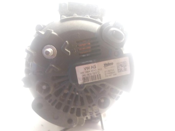 06J903023D ALTERNADOR AUDI A3 Sportback (8VA, 8VF)|Desguaces La Cabaña