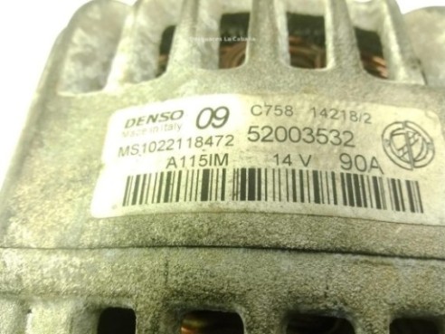 52003532 ALTERNADOR FIAT 500 (312_)|Desguaces La Cabaña