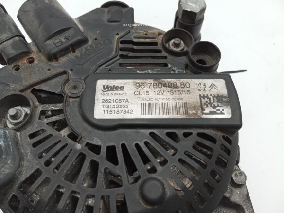 9678048880, 26217087A ALTERNADOR PEUGEOT 208|Desguaces La Cabaña