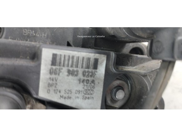 06F903023F ALTERNADOR VW GOLF V (1K1)|Desguaces La Cabaña
