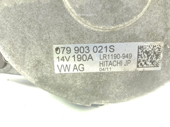 079903021S ALTERNADOR AUDI A5 (8T3)|Desguaces La Cabaña