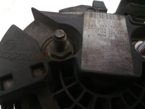 504087183 ALTERNADOR FIAT DUCATO Furgón (250_, 290_)|Desguaces La Cabaña