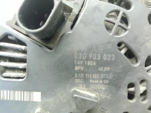 03G903023 ALTERNADOR VW PASSAT (3C2)|Desguaces La Cabaña