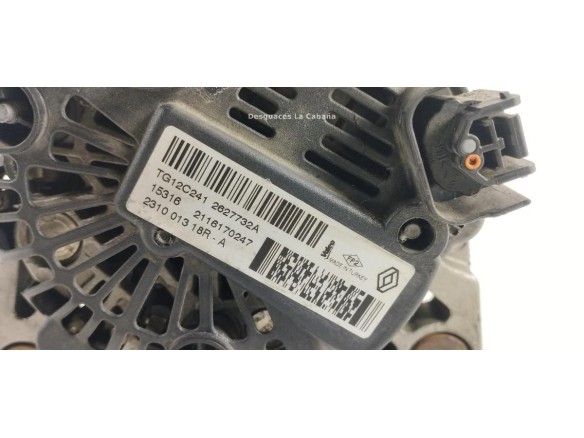 2627732A ALTERNADOR RENAULT CLIO IV (BH_)|Desguaces La Cabaña