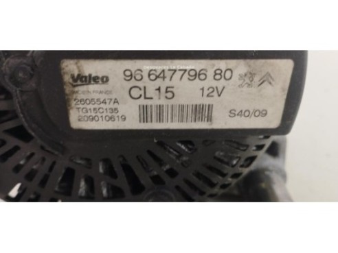 9664779680 ALTERNADOR PEUGEOT 5008|Desguaces La Cabaña