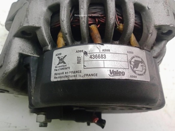 436683 ALTERNADOR OPEL VECTRA B Fastback (J96)|Desguaces La Cabaña