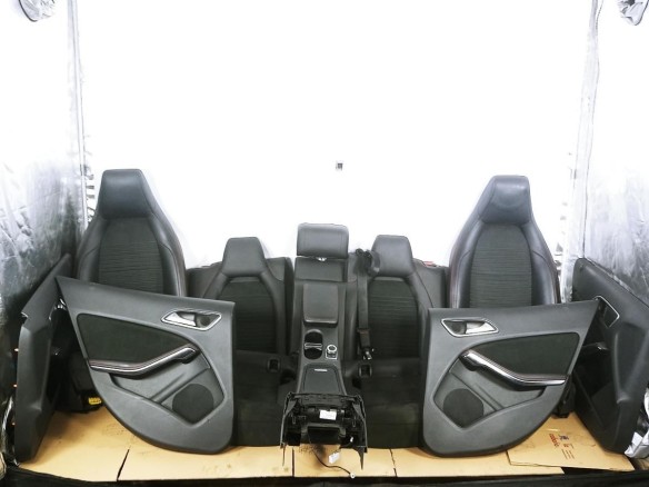 CONJUNTO ASIENTOS + TAPIZADOS MERCEDES BENZ CLASE GLA (X156) |Desguaces La Cabaña