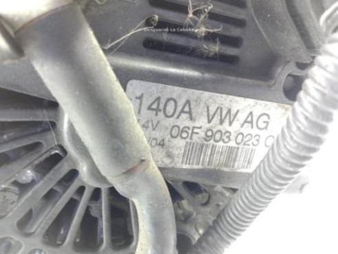 06F903023C ALTERNADOR VW CADDY III Furgón (2KA, 2KH, 2CA, 2CH)|Desguaces La Cabaña