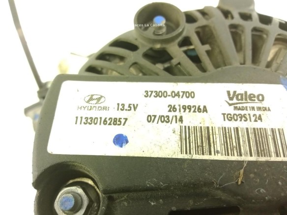 3730004700 ALTERNADOR HYUNDAI i10 (BA, IA)|Desguaces La Cabaña