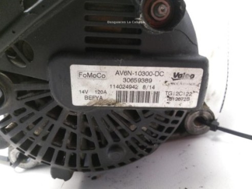 2612672B ALTERNADOR FORD FOCUS III Turnier|Desguaces La Cabaña