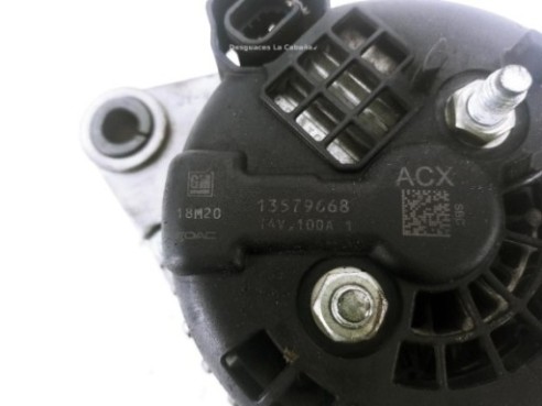 13579668 ALTERNADOR OPEL ZAFIRA TOURER C (P12)|Desguaces La Cabaña