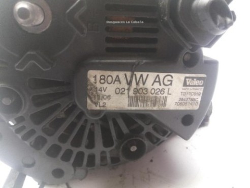 021903026L ALTERNADOR VW PASSAT (3C2)|Desguaces La Cabaña