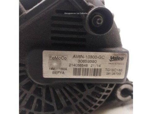 AV6N10300GC ALTERNADOR FORD TRANSIT CONNECT Furgón|Desguaces La Cabaña