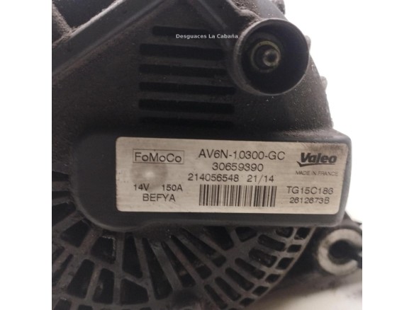 AV6N10300GC ALTERNADOR FORD TRANSIT CONNECT Furgón|Desguaces La Cabaña