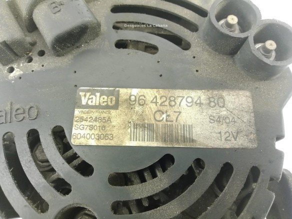 9642879480 ALTERNADOR CITROEN C3 I (FC_)|Desguaces La Cabaña