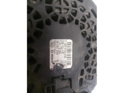 0126312104 ALTERNADOR OPEL CORSA E (X15)|Desguaces La Cabaña