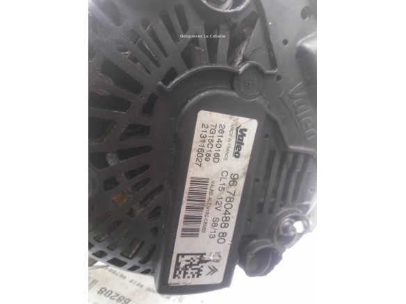 9678048880 ALTERNADOR CITROEN C4 Grand Picasso I (UA_)|Desguaces La Cabaña