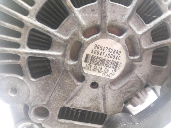 9654752880 ALTERNADOR CITROEN C4 Grand Picasso I (UA_)|Desguaces La Cabaña