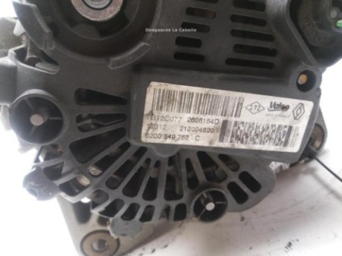 2606154D TG12C077 ALTERNADOR RENAULT MEGANE III Coupé (DZ0/1_)|Desguaces La Cabaña
