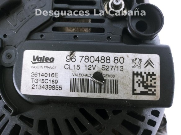 9678048880 ALTERNADOR CITROEN C-ELYSEE|Desguaces La Cabaña