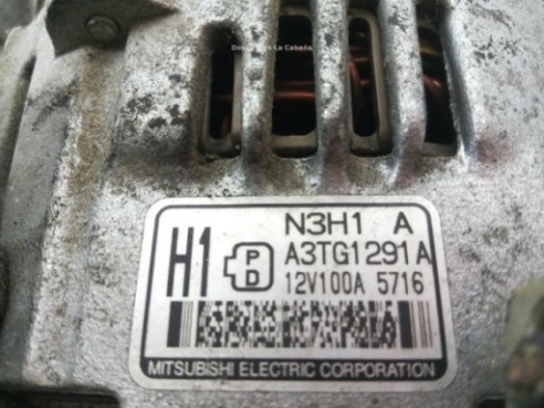 A3TG1291A ALTERNADOR MAZDA RX-8 (SE, FE)|Desguaces La Cabaña