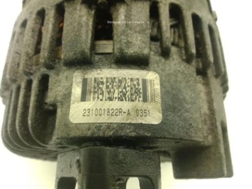 231001822R ALTERNADOR RENAULT MASTER III Furgón (FV)|Desguaces La Cabaña