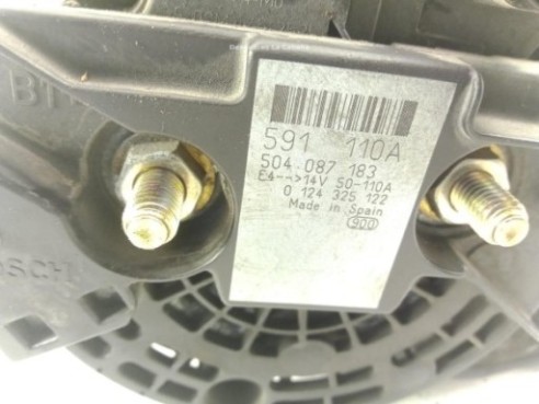 504087183 ALTERNADOR IVECO DAILY IV Furgón/ranchera familiar|Desguaces La Cabaña