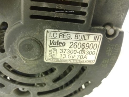 3730003300 ALTERNADOR HYUNDAI i20 (PB, PBT)|Desguaces La Cabaña