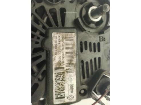 2606288A ALTERNADOR RENAULT MEGANE III Fastback (BZ0_)|Desguaces La Cabaña