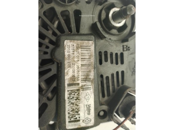2606288A ALTERNADOR RENAULT MEGANE III Fastback (BZ0_)|Desguaces La Cabaña